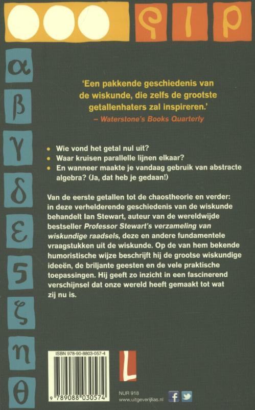 Achterkant van Hoe wiskunde de wereld veranderde