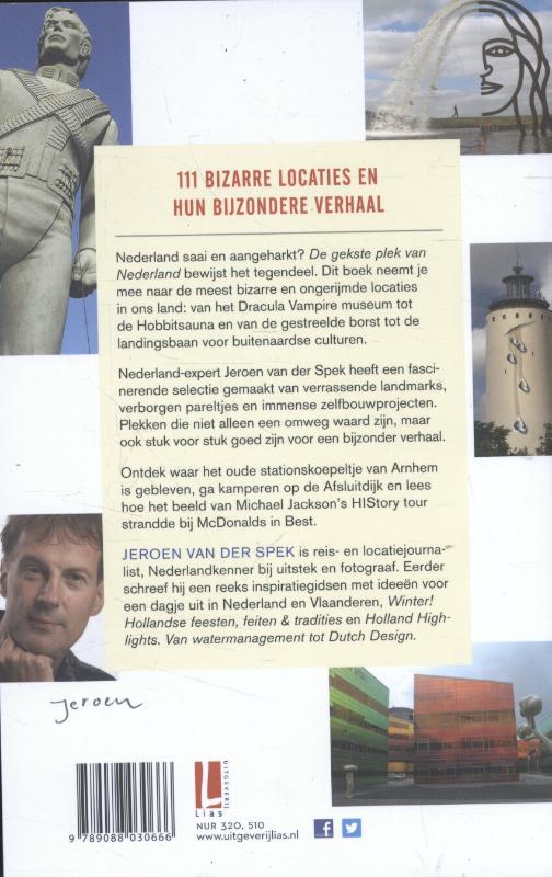 Achterkant van De gekste plek van Nederland