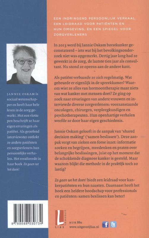 Achterkant van Zo gaan we het doen!