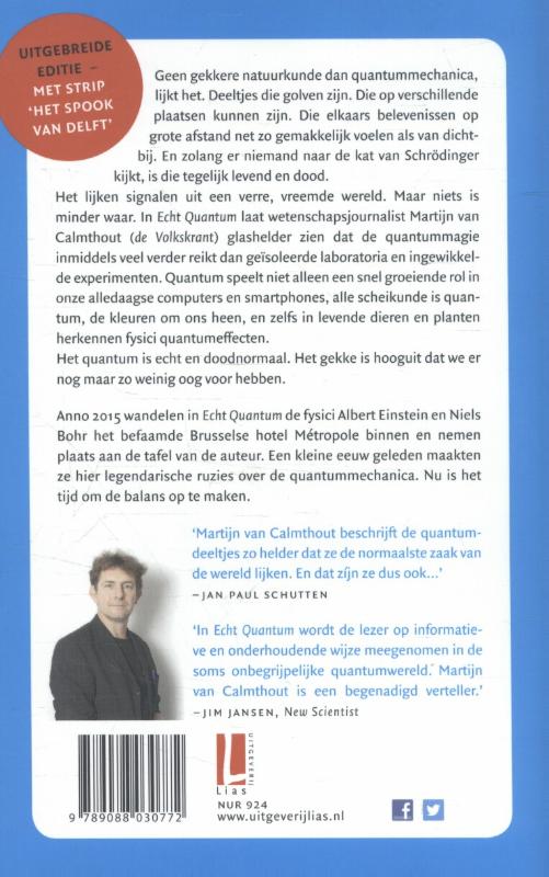 Achterkant van Echt Quantum