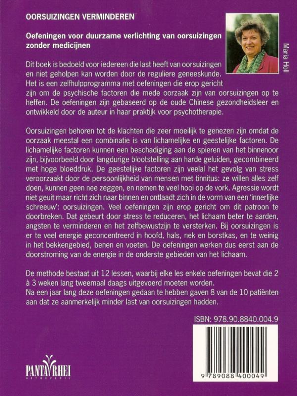 Achterkant van Oorsuizingen verminderen
