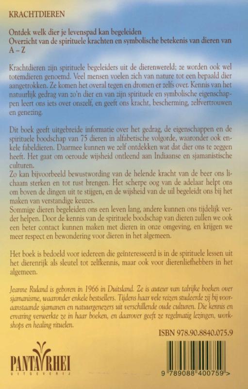 Achterkant van Krachtdieren