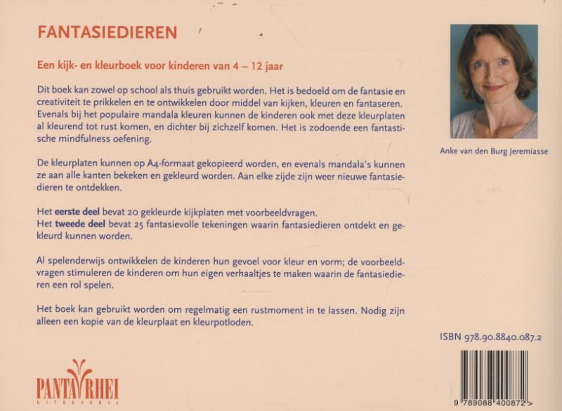 Achterkant van Fantasiedieren