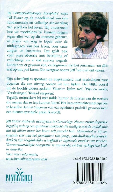 Achterkant van Onvoorwaardelijke acceptatie