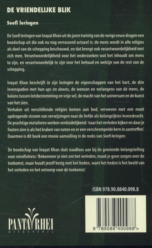 Achterkant van De vriendelijke blik