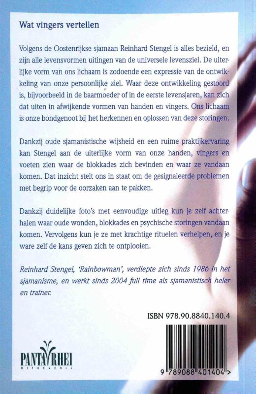 Achterkant van Wat vingers vertellen