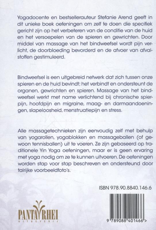 Achterkant van Vitaal en gezond met bindweefselmassage