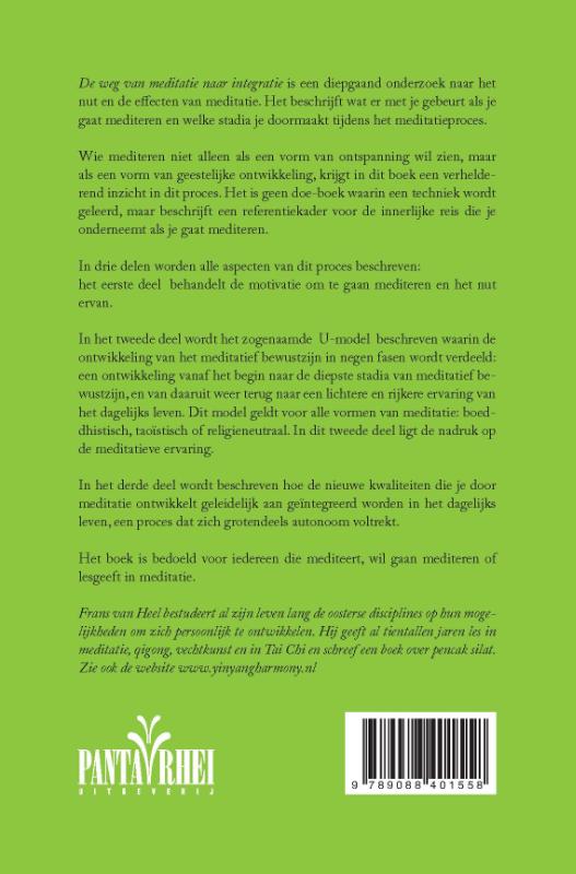 Achterkant van De weg van meditatie