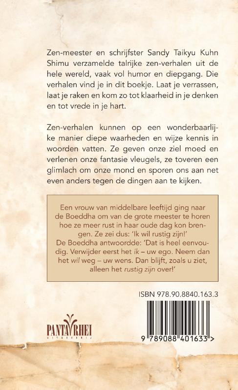 Achterkant van In de schaduw van de dennenboom