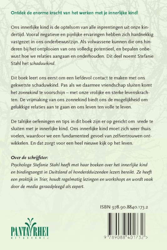 Achterkant van Het kind in je een thuis geven