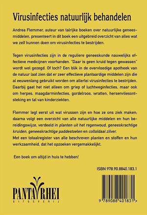 Achterkant van Virusinfecties natuurlijk behandelen