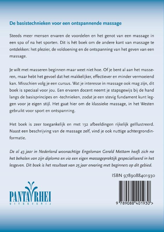 Achterkant van Masseren doe je zo