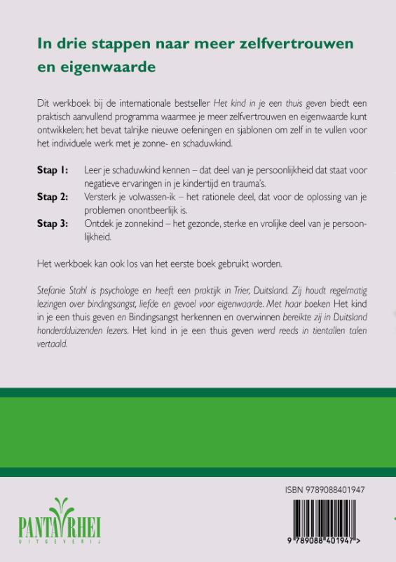 Achterkant van Het werkboek