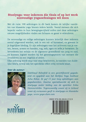 Achterkant van Stoelyoga