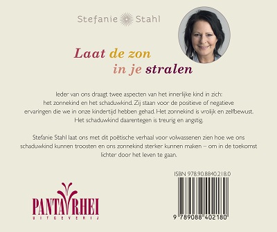 Achterkant van Zonnekind en schaduwkind