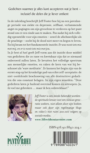 Achterkant van Je bent al heel