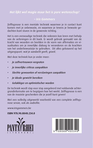 Achterkant van De kracht van zelfhypnose
