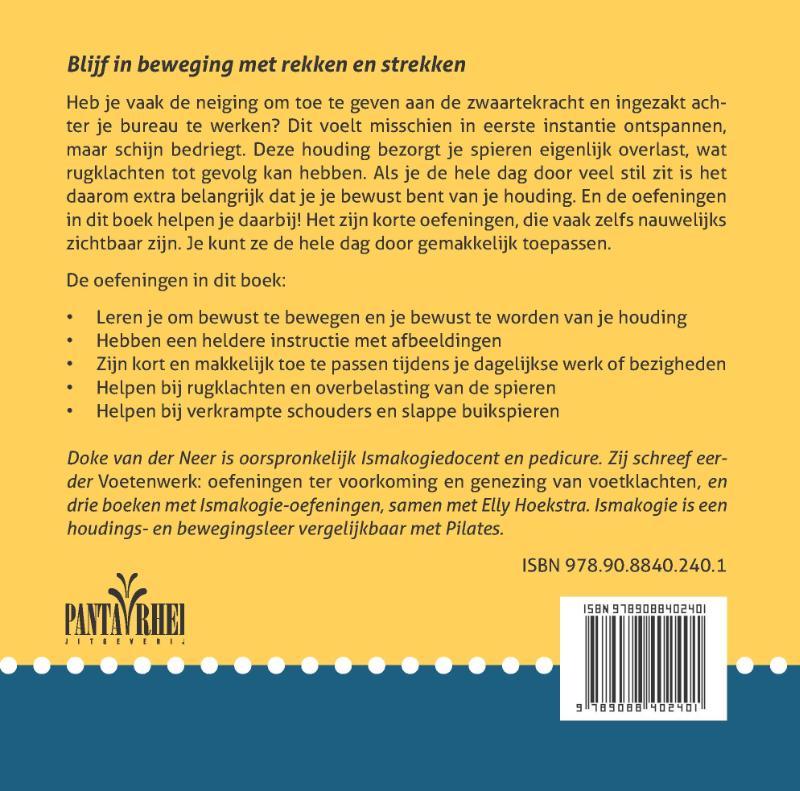 Achterkant van Actief zitten