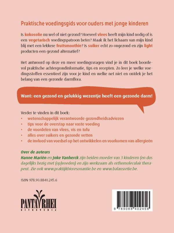 Achterkant van Blije buikjes