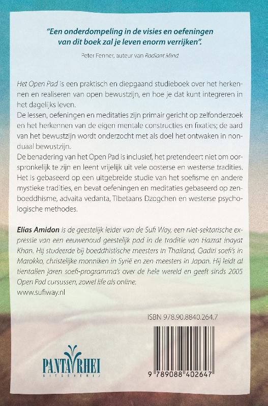 Achterkant van Het Open Pad