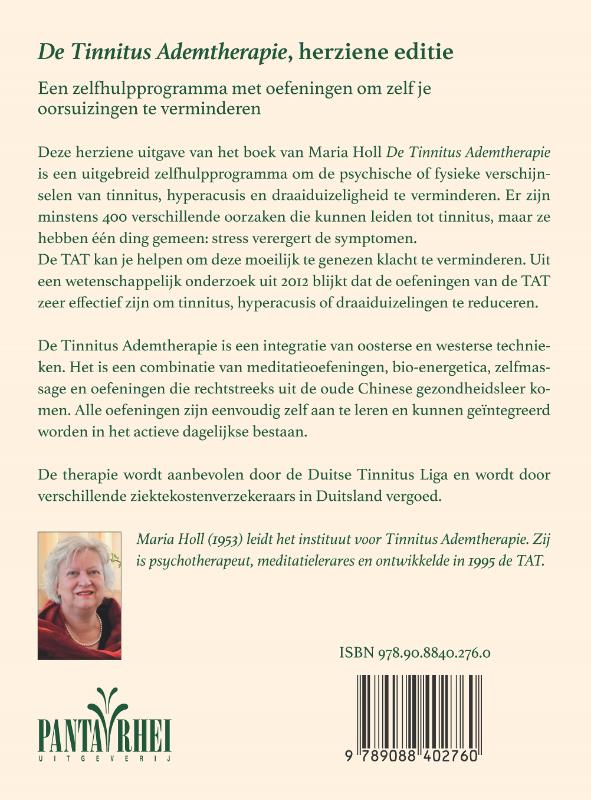 Achterkant van De Tinnitus Ademtherapie