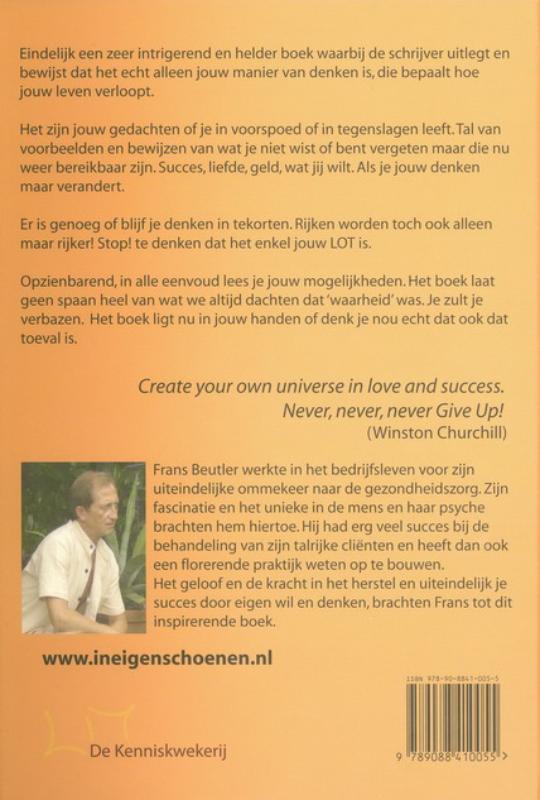 Achterkant van In eigen schoenen