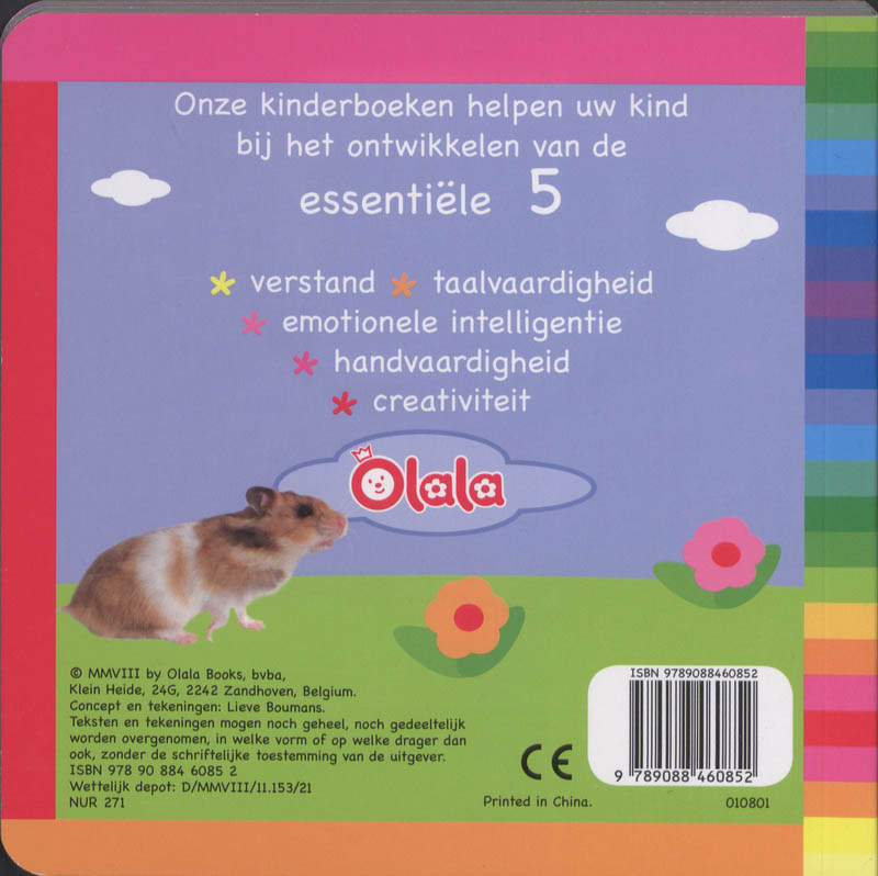 Achterkant van Lieve dieren