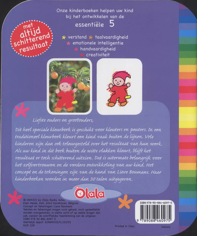 Achterkant van 1