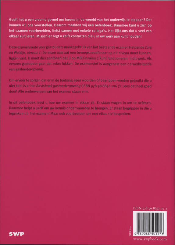 Achterkant van niveau 2