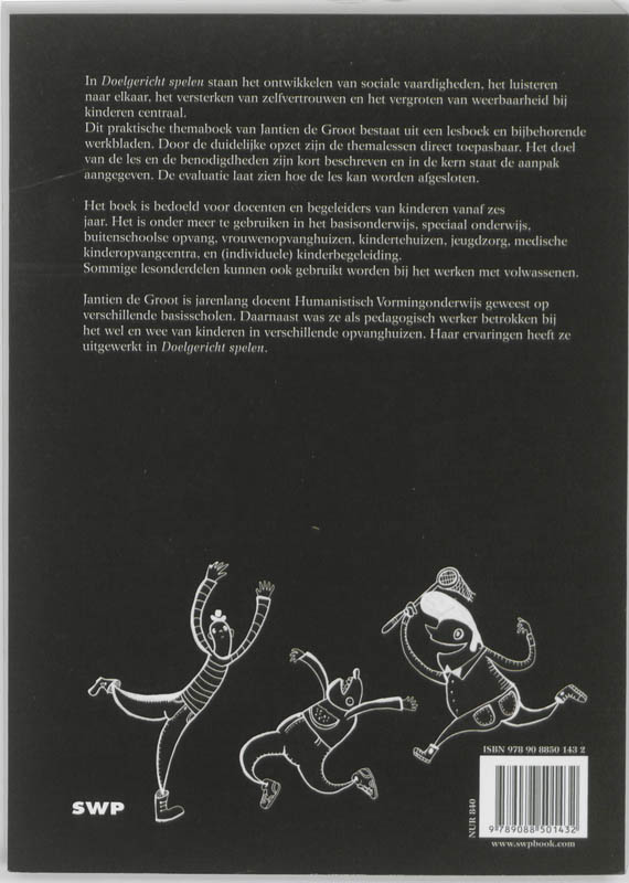 Achterkant van Doelgericht spelen