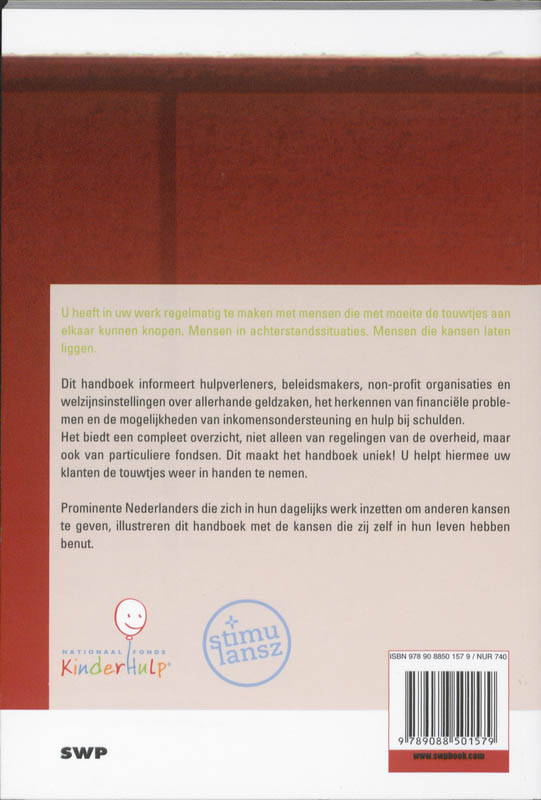 Achterkant van Kansarm Kansrijk