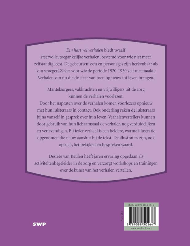 Achterkant van Een hart vol verhalen