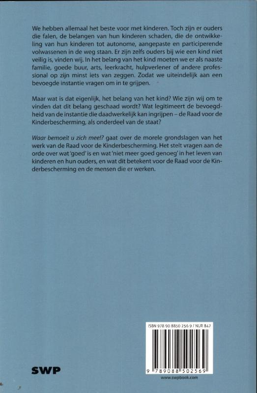 Achterkant van Waar bemoeit u zich mee