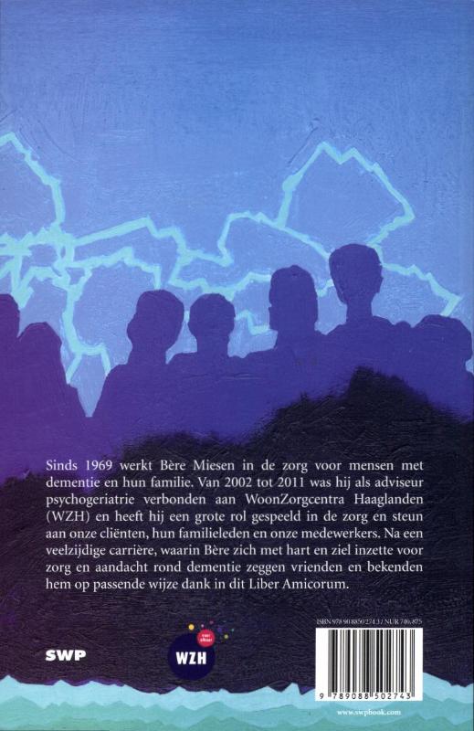Achterkant van Pionieren in het donker