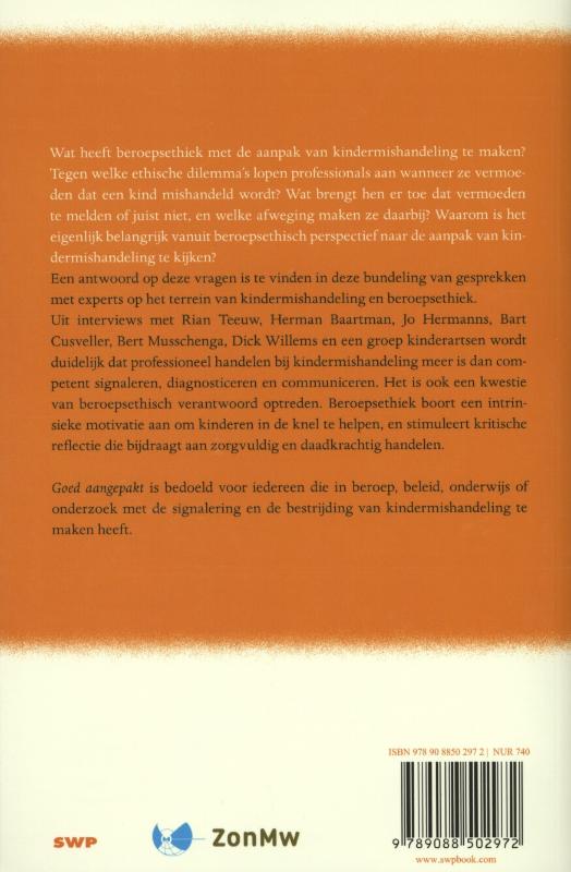 Achterkant van Goed aangepakt