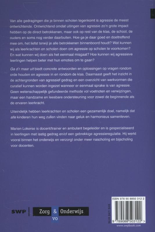 Achterkant van Ga d'r maar uit!