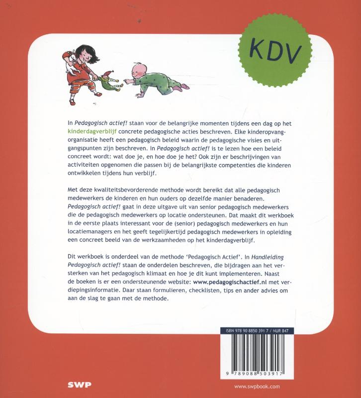 Achterkant van Pedagogisch actief!