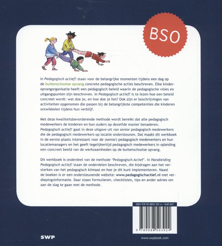 Achterkant van Pedagogisch actief!