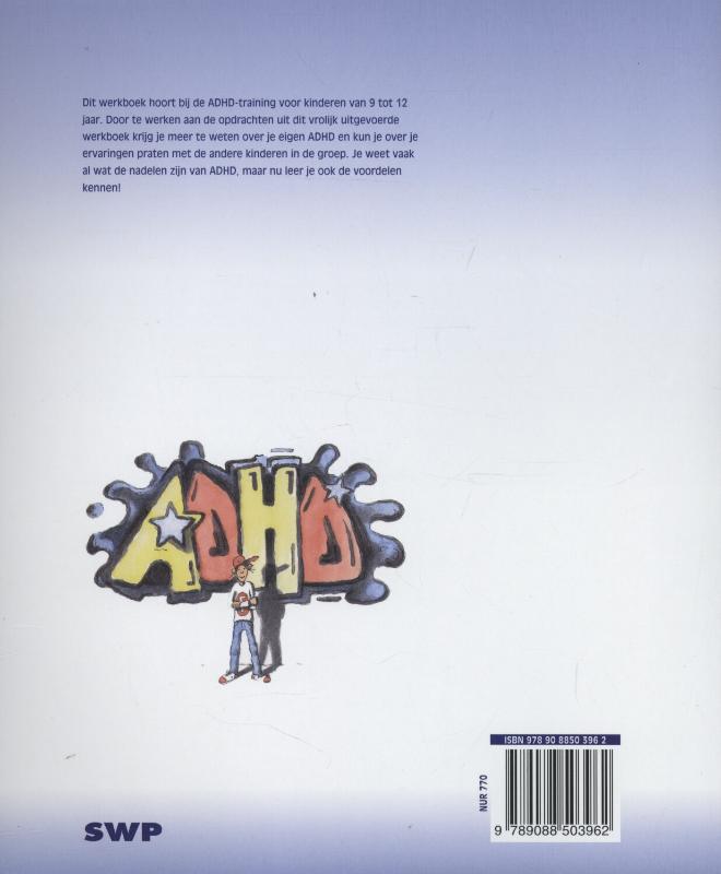 Achterkant van Werkboek AHD - groep