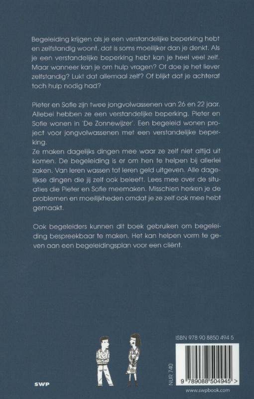 Achterkant van Pieter en Sofie krijgen begeleiding