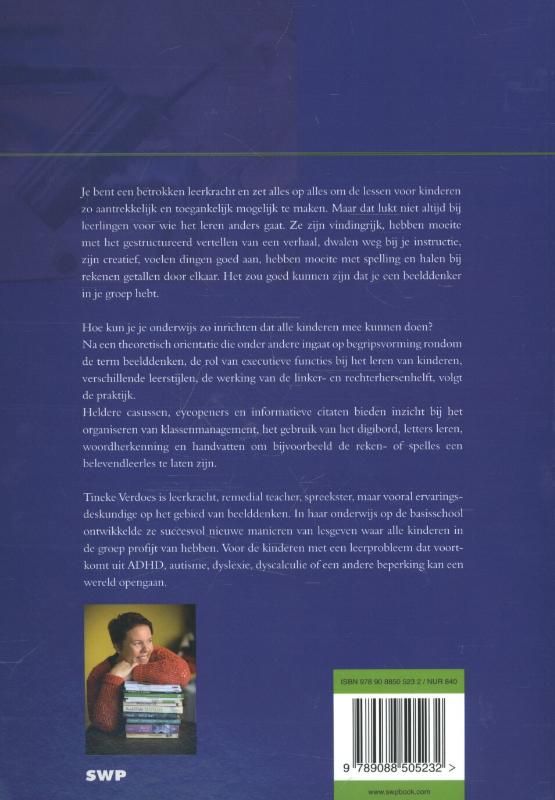 Achterkant van Belevend leren