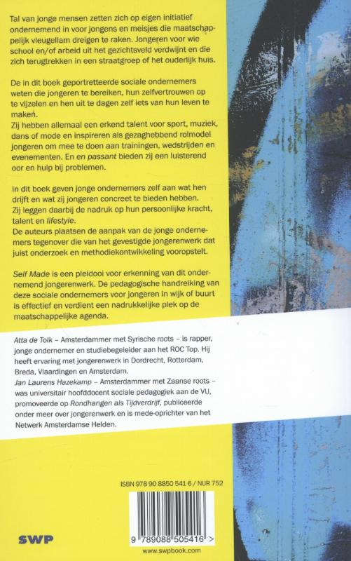 Achterkant van Self made