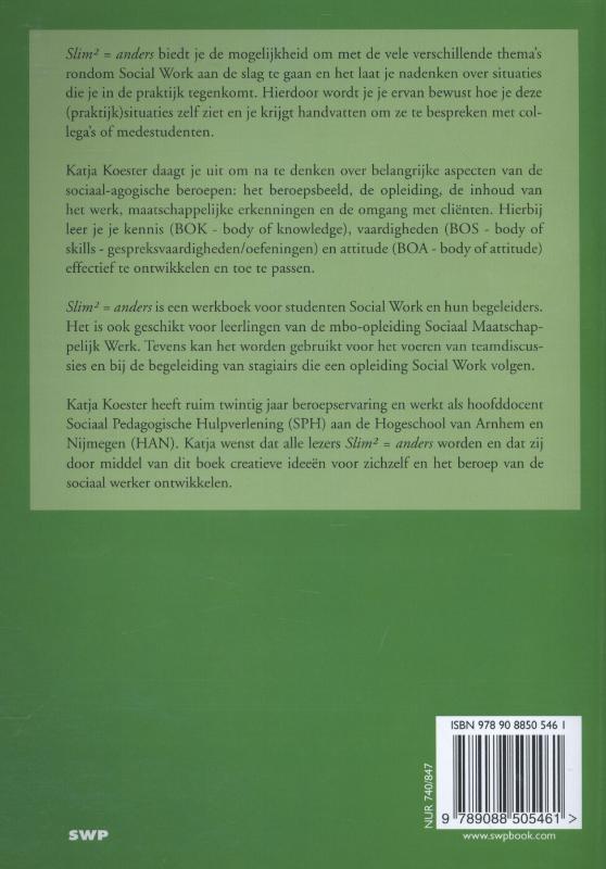 Achterkant van Slim2 = anders