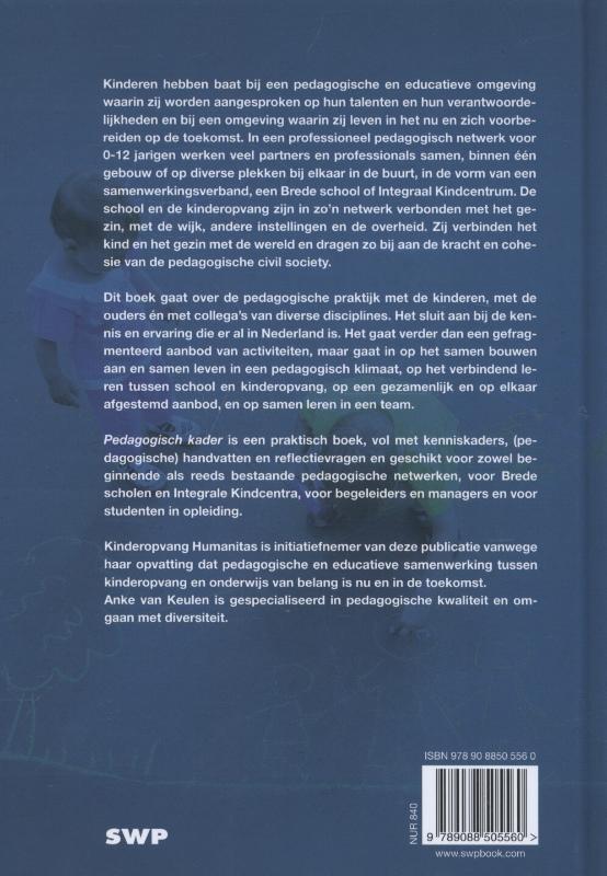 Achterkant van Pedagogisch kader