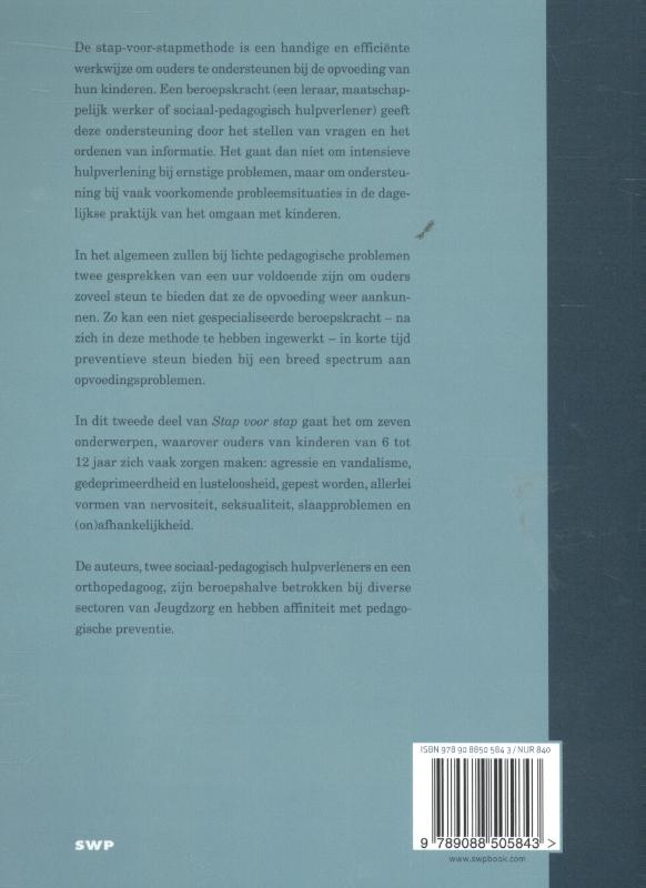 Achterkant van 6-12 jr
