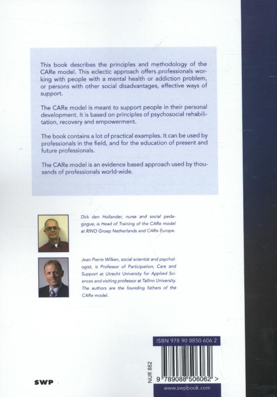 Achterkant van Supporting recovery and inclusion