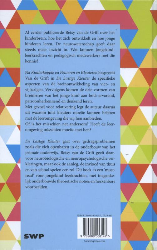 Achterkant van De lastige kleuter