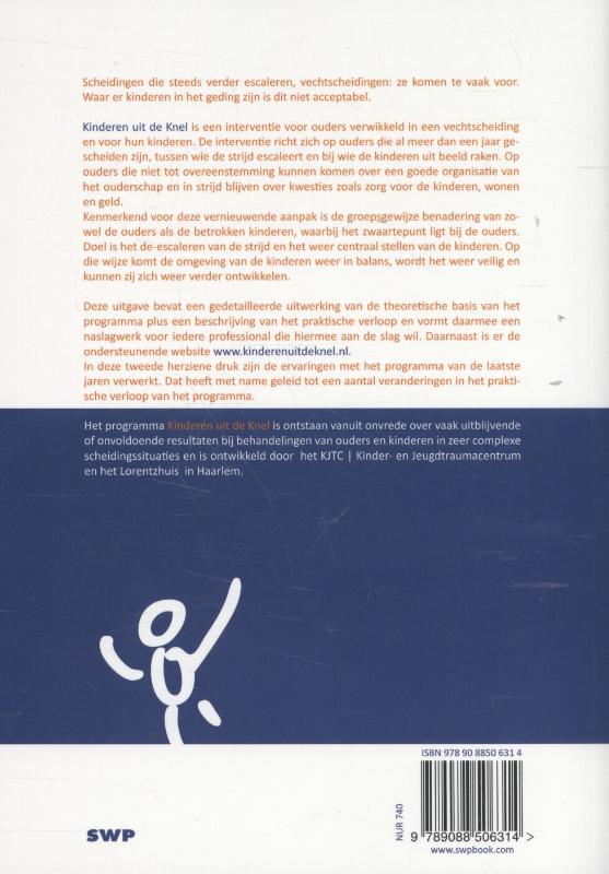 Achterkant van Kinderen uit de Knel