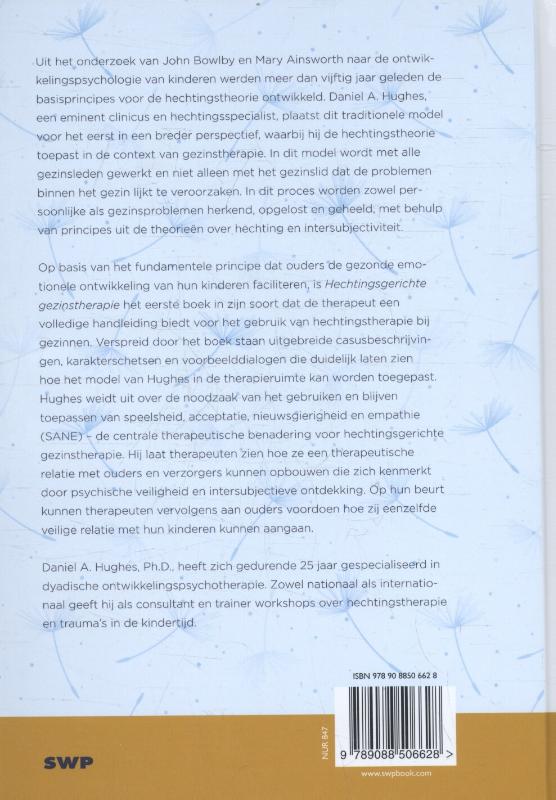 Achterkant van Hechtingsgerichte gezinstherapie