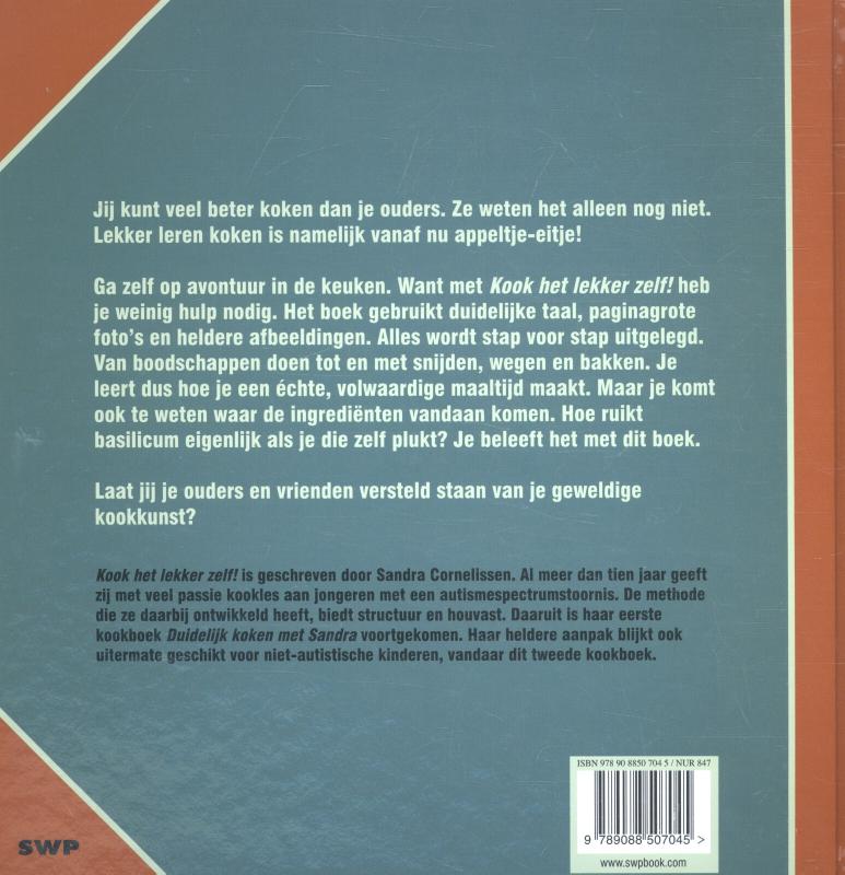 Achterkant van Kook het lekker zelf